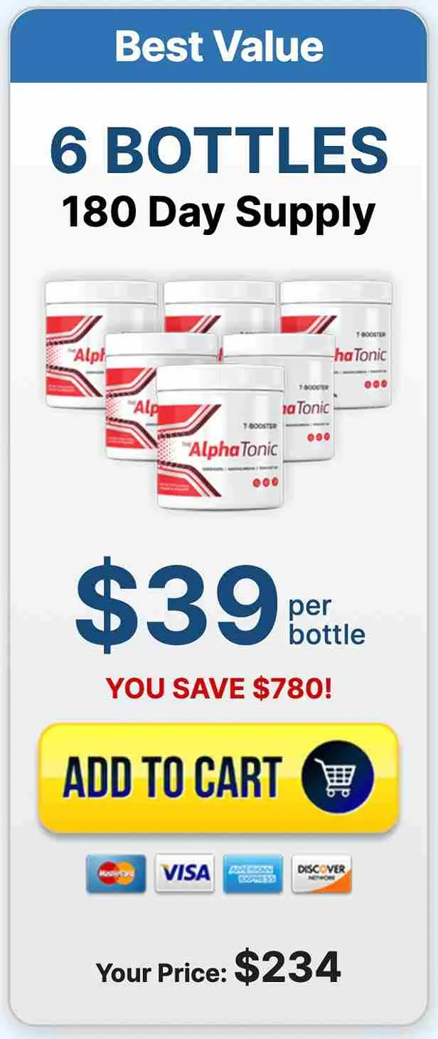 Alpha Tonic 6 bottles